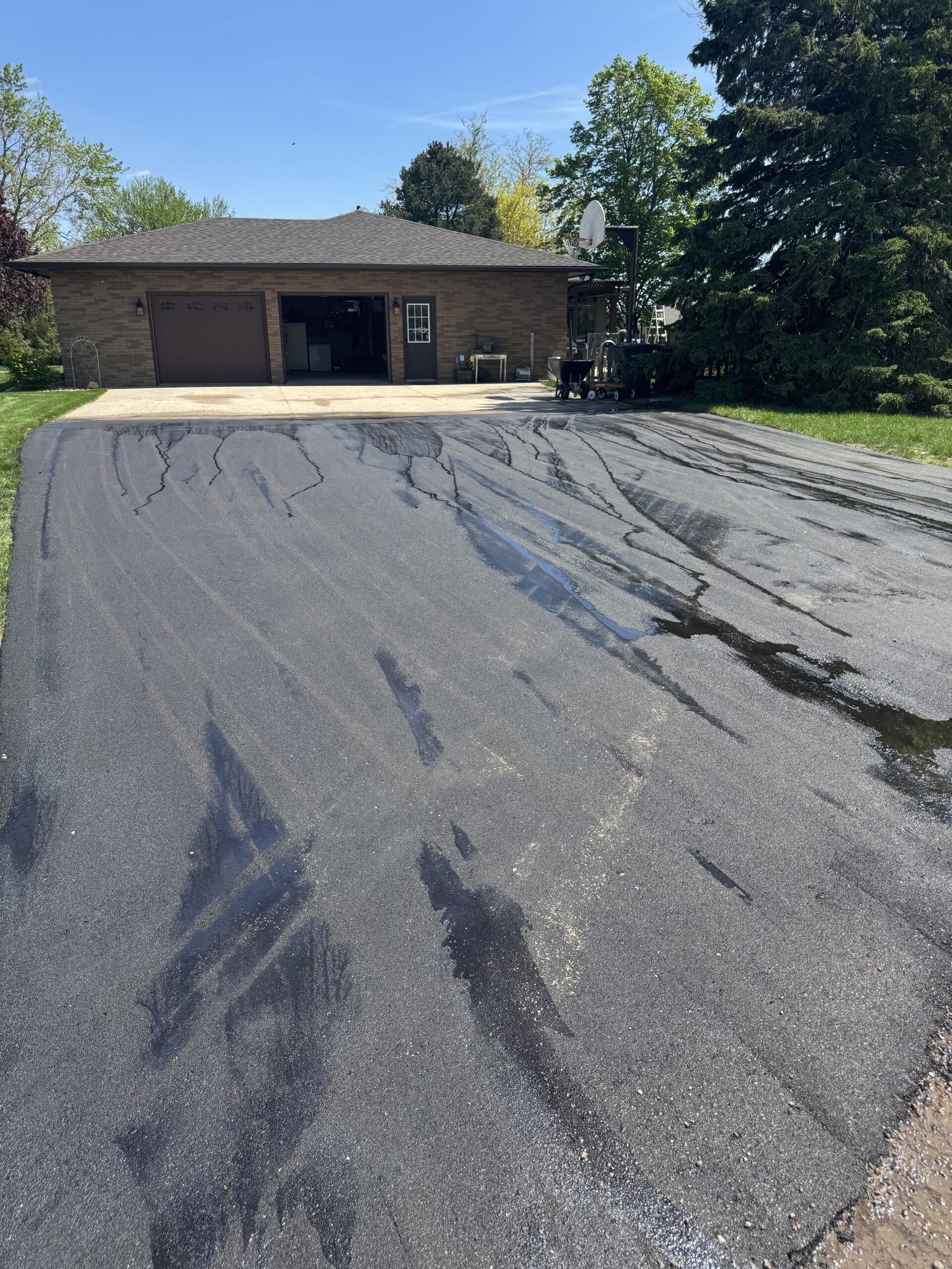 Sealcoating project Colorado — Rock Solid Asphalt